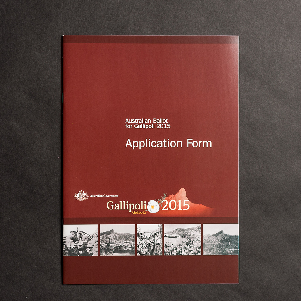 Gallipoli Ballot Application